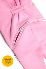 Flamingo by MANUL® - Basic BackZip Brushed Cotton Jumpsuit