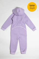 Lavender by MANUL® - Basic BackZip Brushed Cotton Jumpsuit