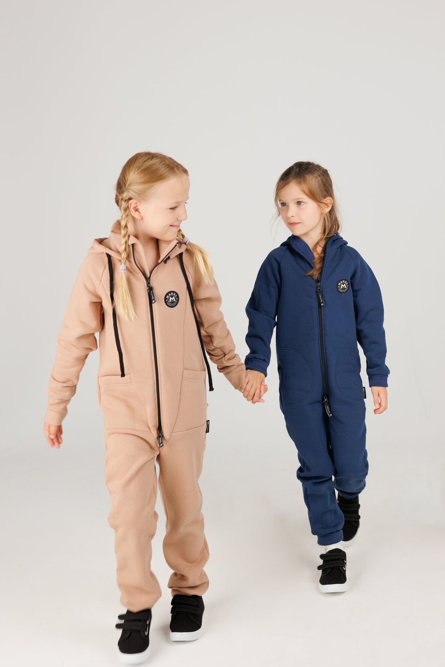 Blueberry by MANUL® - Basic BackZip Brushed Cotton Jumpsuit