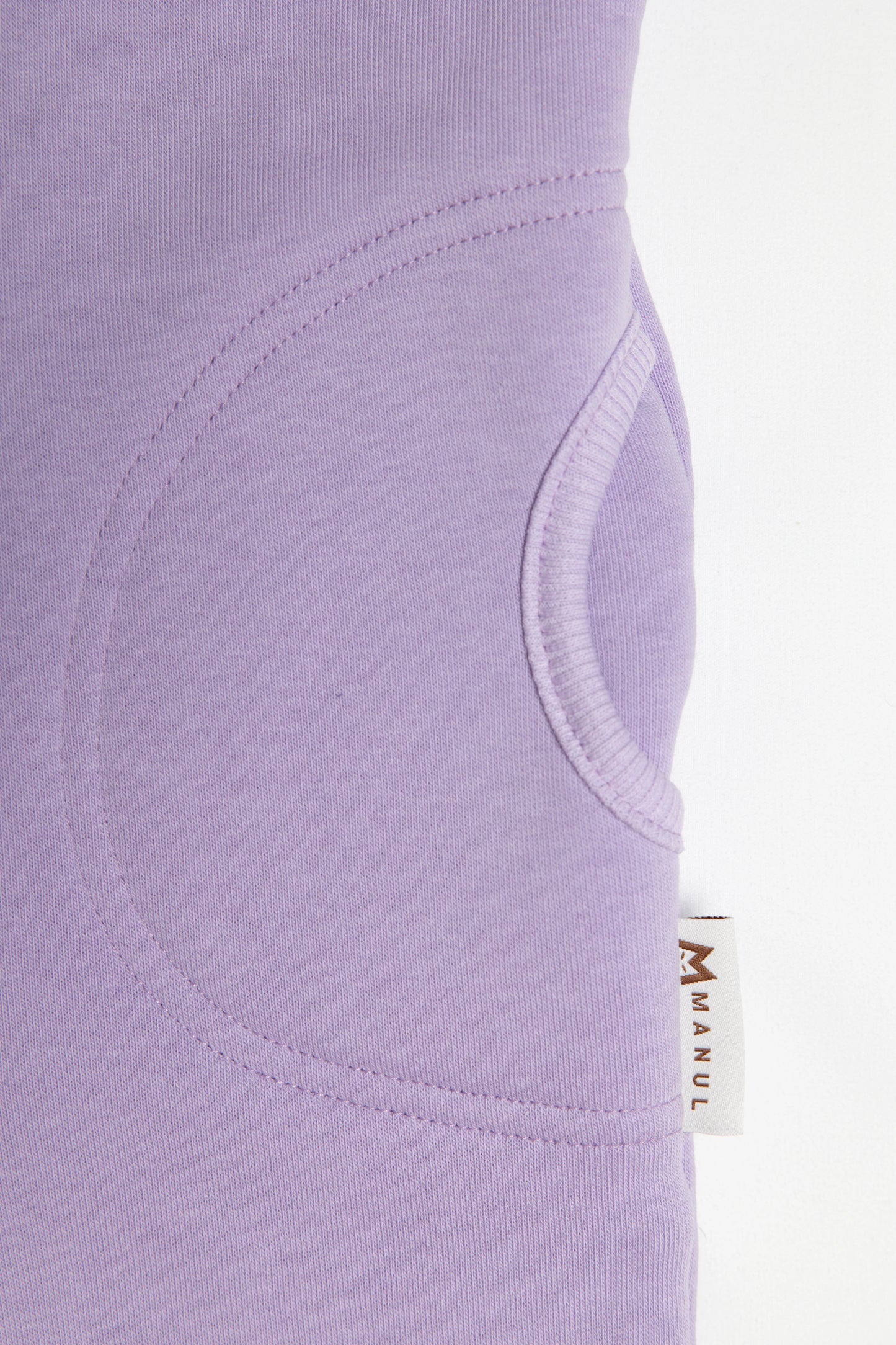 Lavender by MANUL® - Basic BackZip Brushed Cotton Jumpsuit