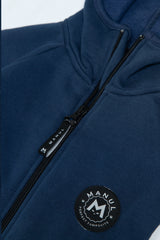 Blueberry by MANUL® - Basic BackZip Brushed Cotton Jumpsuit