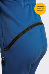 Ocean by MANUL® – Smart BackZip Brushed Cotton Jumpsuit