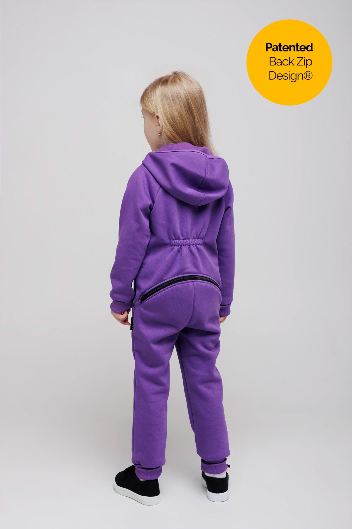 Grappe by MANUL® – Basic BackZip Brushed Cotton Jumpsuit