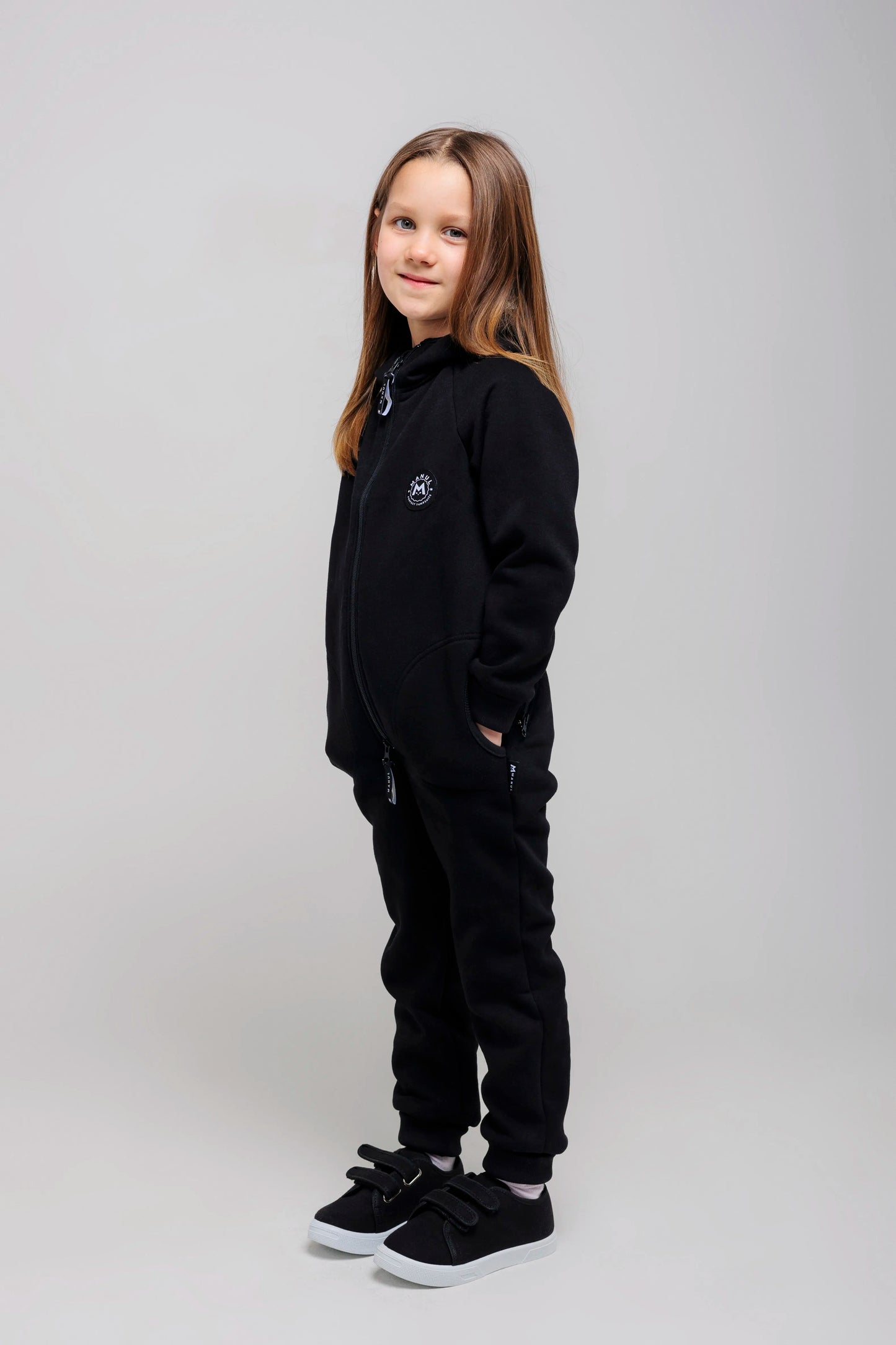 Panther by MANUL® – Basic BackZip Brushed Cotton Jumpsuit