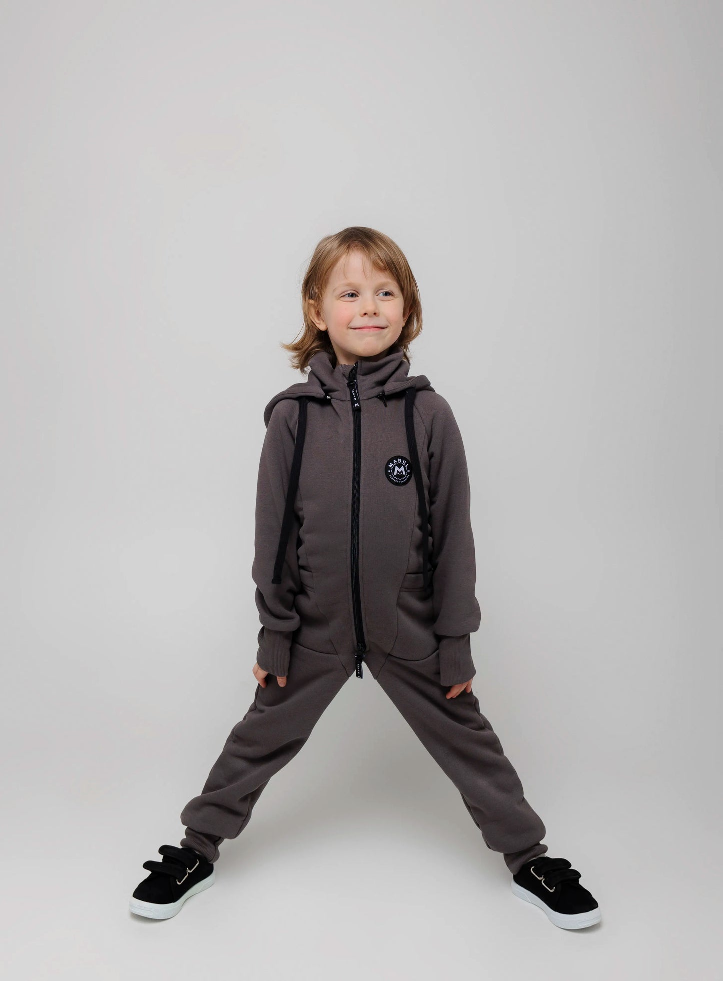 Steel by MANUL® – Smart BackZip Brushed Cotton Jumpsuit