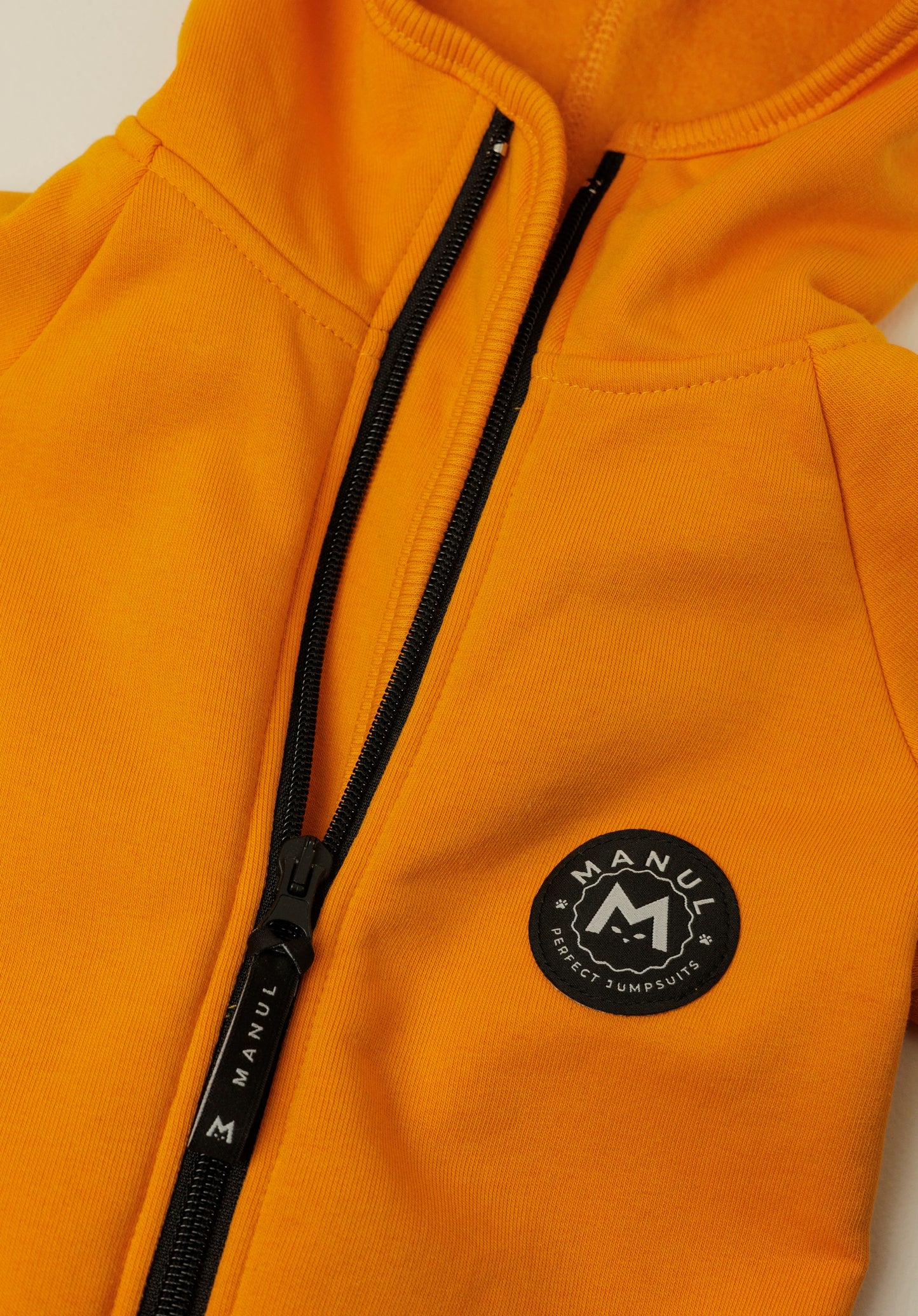 Cheddar by MANUL® – Basic BackZip Brushed Cotton Jumpsuit