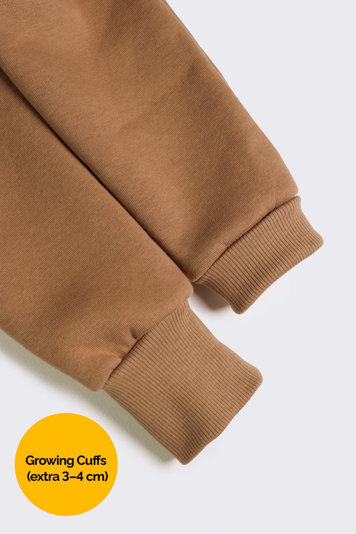 Latte by MANUL® – Basic Brushed Cotton Jumpsuit / No BackZip