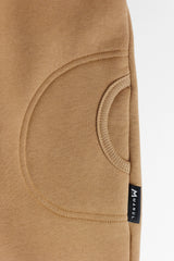 Latte by MANUL® – Basic Brushed Cotton Jumpsuit / No BackZip