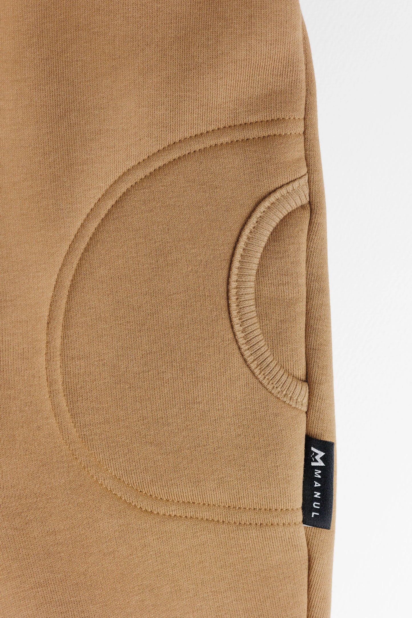 Latte by MANUL® – Basic Brushed Cotton Jumpsuit / No BackZip