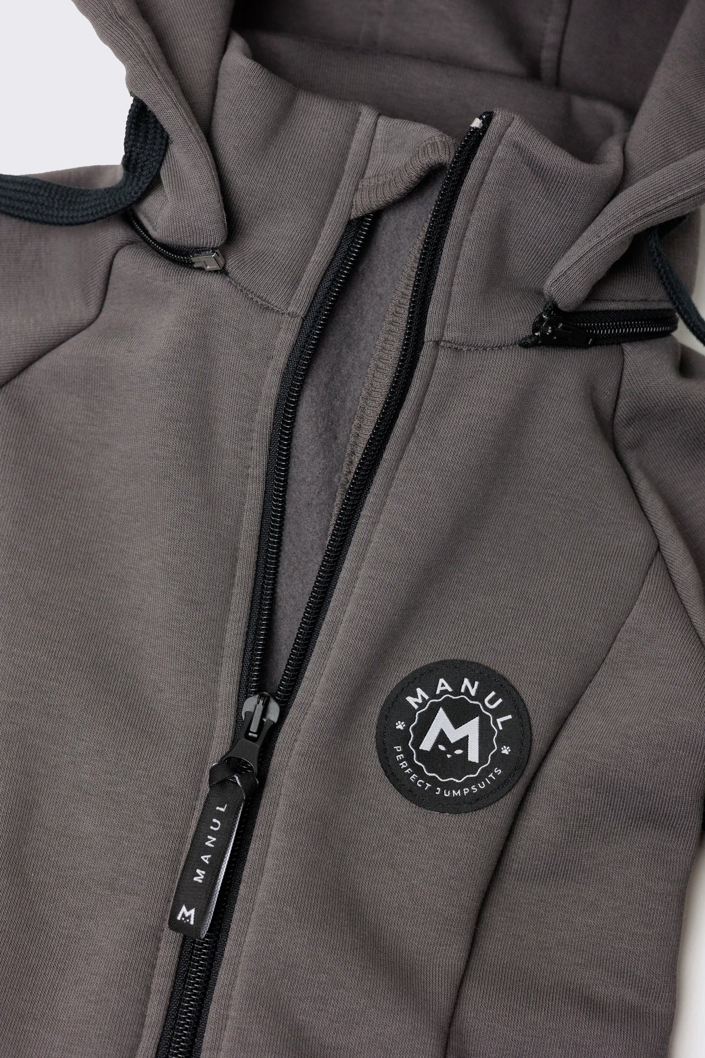 Steel by MANUL® – Smart BackZip Brushed Cotton Jumpsuit