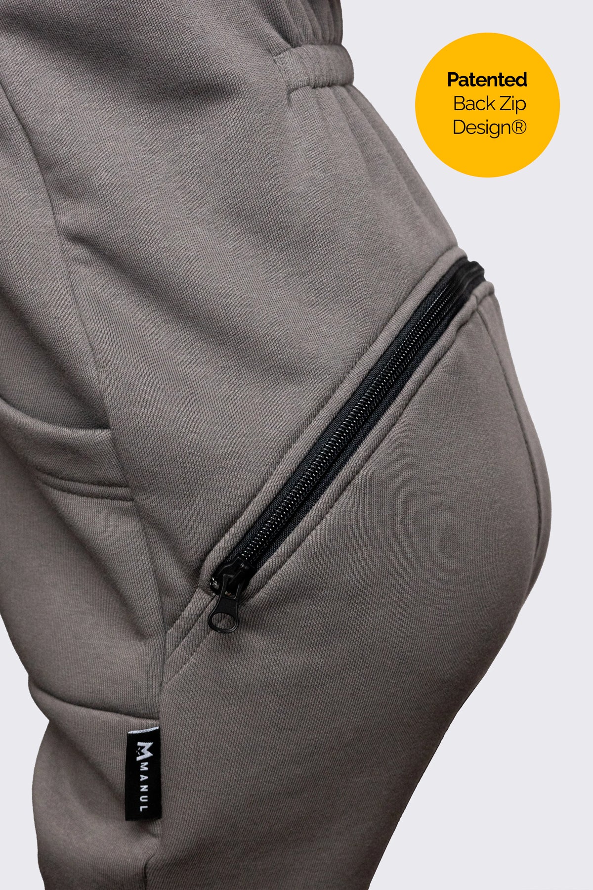 Steel by MANUL® – Smart BackZip Brushed Cotton Jumpsuit