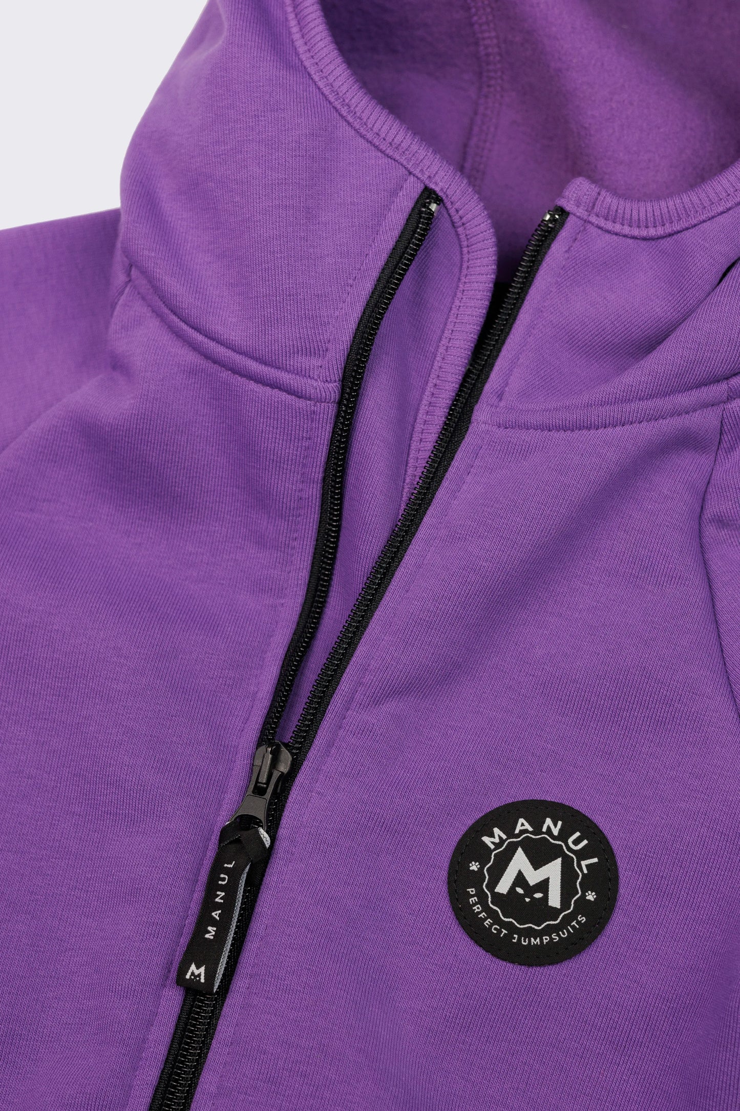 Grappe by MANUL® – Basic BackZip Brushed Cotton Jumpsuit
