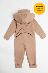 Biscuit by MANUL® - Smart BackZip Brushed Cotton Jumpsuit