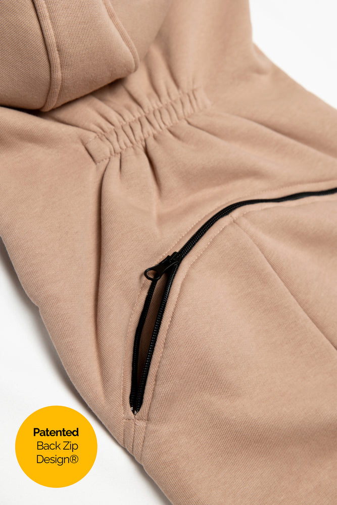 
                      
                        Biscuit by MANUL® - Smart BackZip Brushed Cotton Jumpsuit
                      
                    