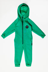 Emerald od MANUL® – Basic BackZip overal z česaného bavlneného úpletu