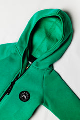 Emerald od MANUL® – Basic BackZip overal z česaného bavlneného úpletu