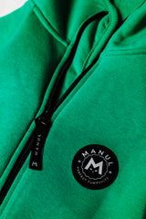 Emerald od MANUL® – Basic BackZip overal z česaného bavlneného úpletu