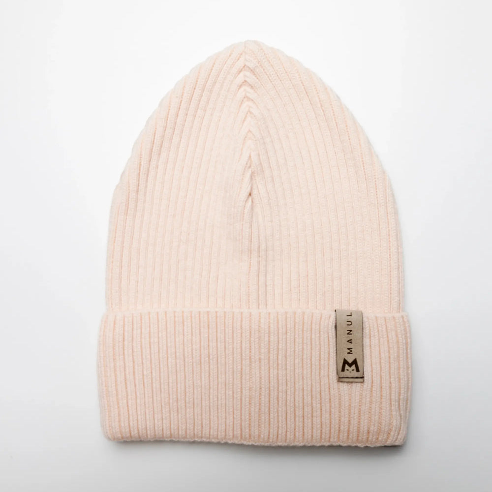 
                      
                        Set Vanilla — merino beanie & tube scarf, 100% extra fine merino wool
                      
                    