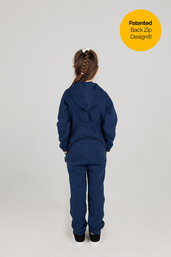 
                      
                        Blueberry by MANUL® - Basic BackZip Brushed Cotton Jumpsuit
                      
                    