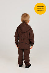 Brownie by MANUL® - Basic BackZip Brushed Cotton Jumpsuit