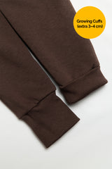 Brownie by MANUL® - Basic BackZip Brushed Cotton Jumpsuit