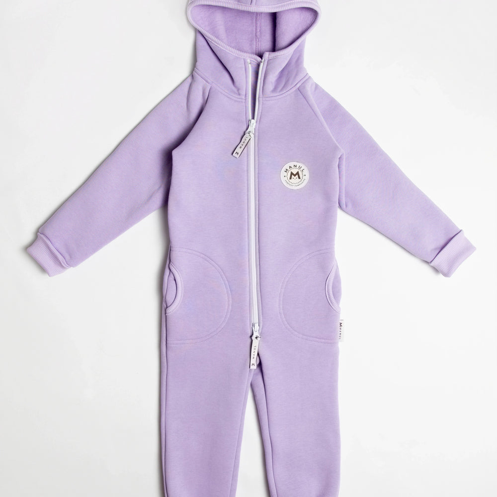 Lavender by MANUL® - Basic BackZip Brushed Cotton Jumpsuit