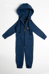 Blueberry by MANUL® – Smart Brushed Cotton Jumpsuit / No BackZip