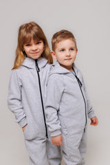 Cloud od MANUL® – Basic BackZip overal z česaného bavlneného úpletu