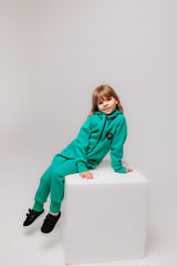 Emerald od MANUL® – Basic BackZip overal z česaného bavlneného úpletu