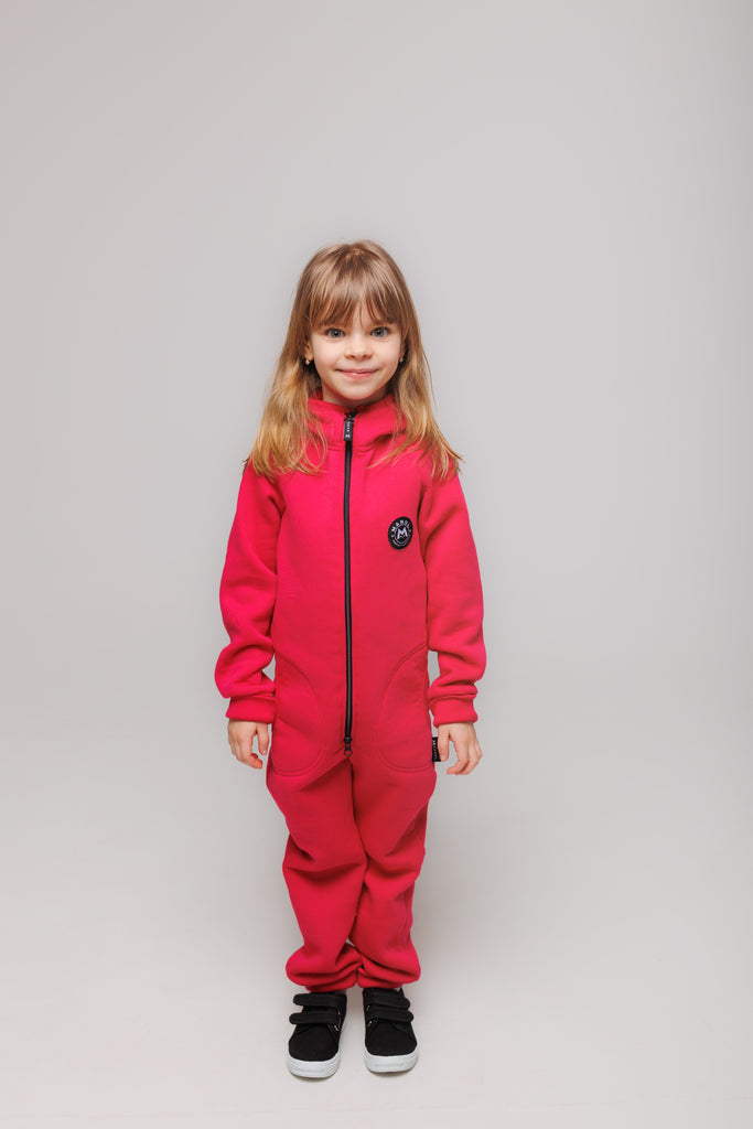 Berry od MANUL® – Basic BackZip overal z česaného bavlneného úpletu