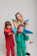 Berry od MANUL® – Basic BackZip overal z česaného bavlneného úpletu