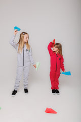 Berry od MANUL® – Basic BackZip overal z česaného bavlneného úpletu