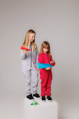 Berry od MANUL® – Basic BackZip overal z česaného bavlneného úpletu