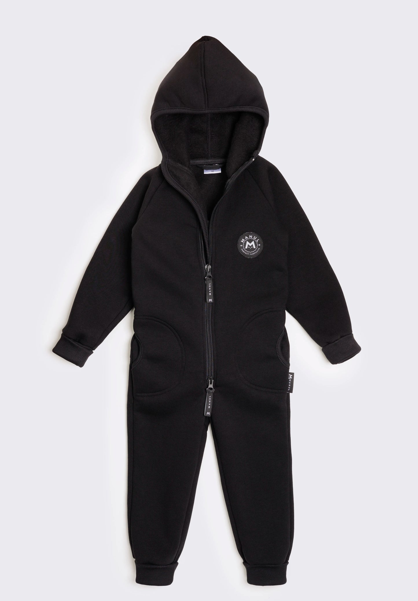 Panther by MANUL® – Basic BackZip Brushed Cotton Jumpsuit