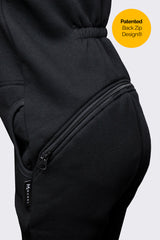 Panther by MANUL® – Basic BackZip Brushed Cotton Jumpsuit