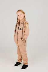 Biscuit by MANUL® - Smart BackZip Brushed Cotton Jumpsuit