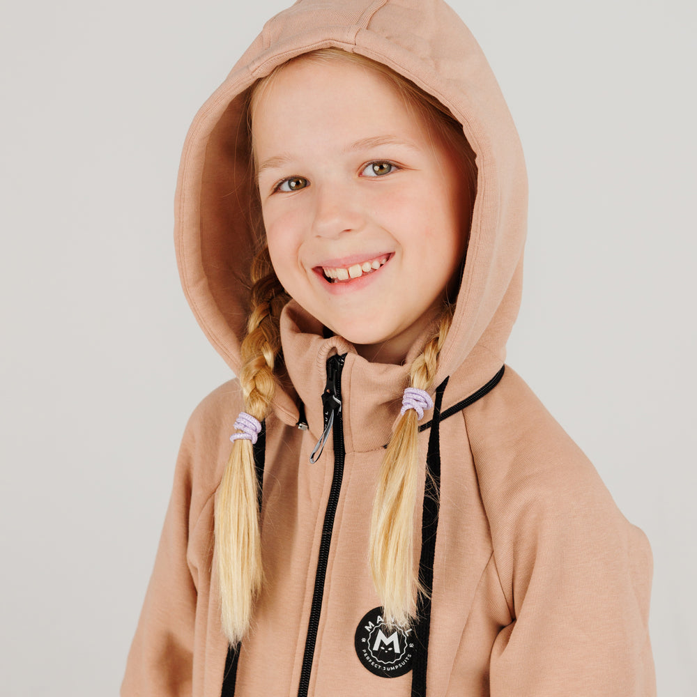 
                      
                        Biscuit by MANUL® - Smart BackZip Brushed Cotton Jumpsuit
                      
                    