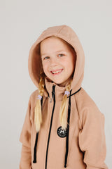 Biscuit by MANUL® - Smart BackZip Brushed Cotton Jumpsuit