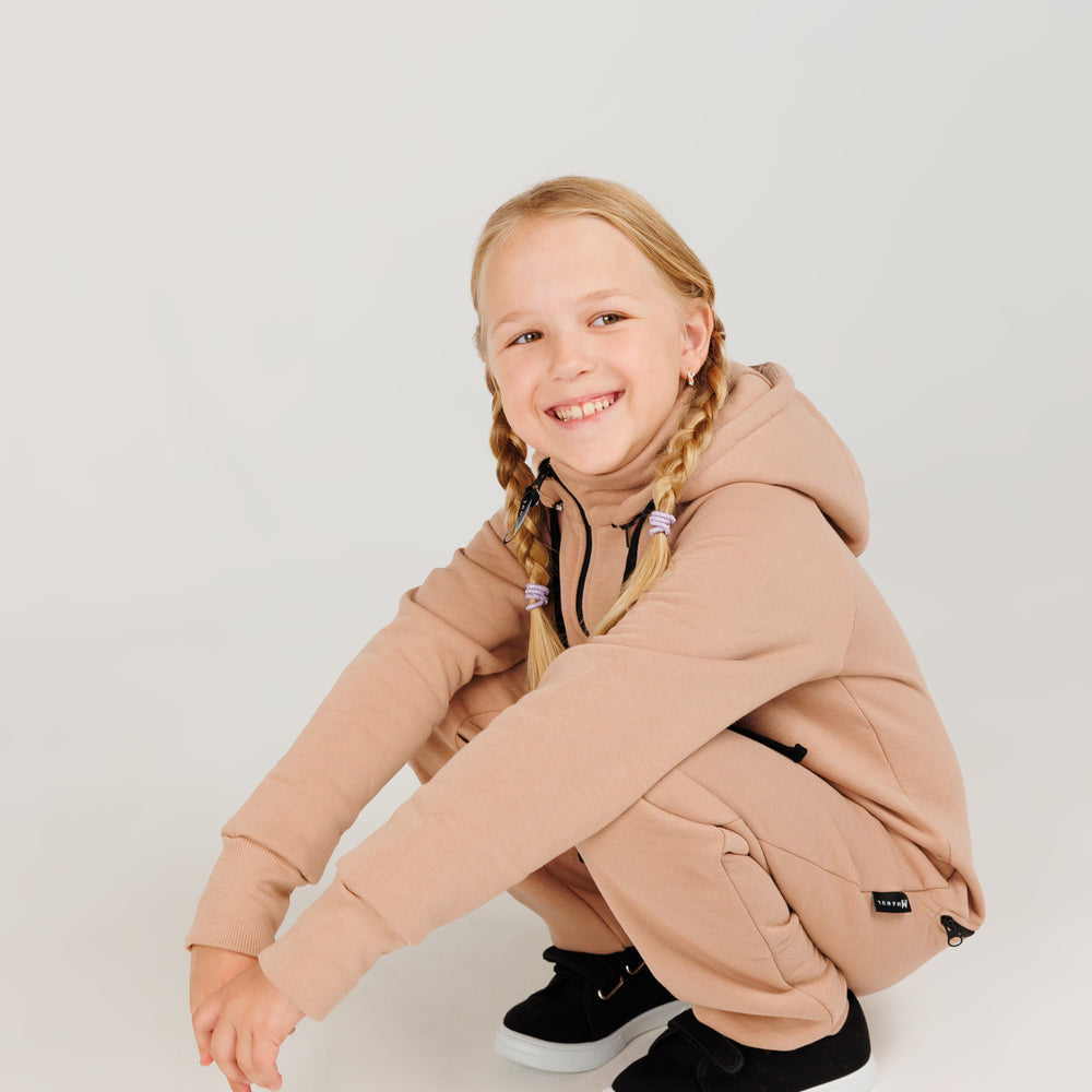 
                      
                        Biscuit by MANUL® - Smart BackZip Brushed Cotton Jumpsuit
                      
                    