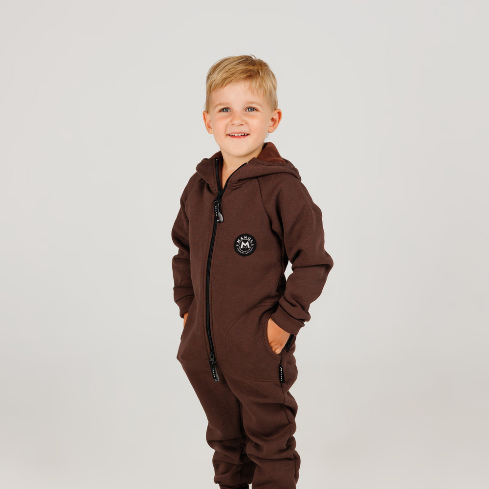 
                      
                        Brownie by MANUL® - Basic BackZip Brushed Cotton Jumpsuit
                      
                    