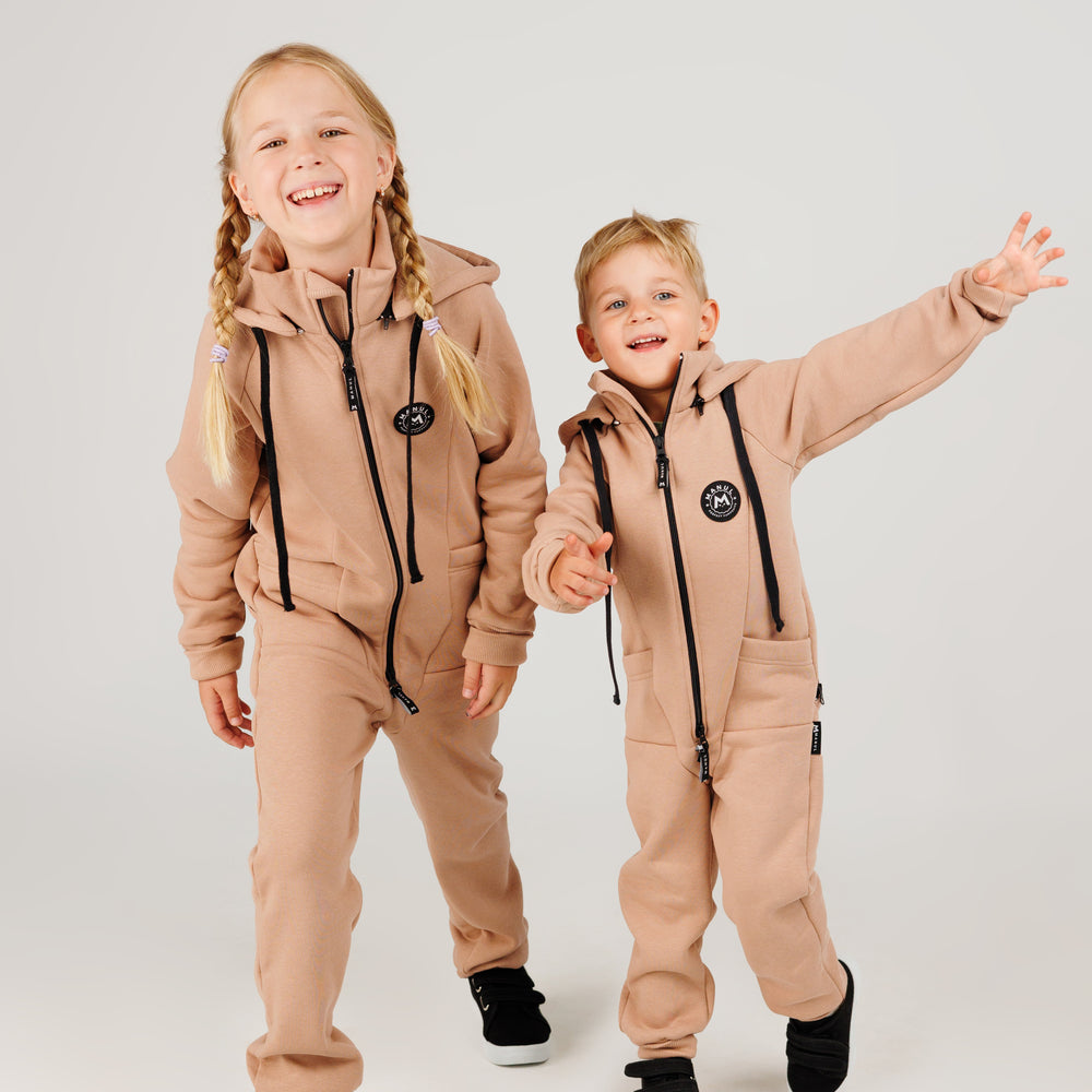 
                      
                        Biscuit by MANUL® - Smart BackZip Brushed Cotton Jumpsuit
                      
                    