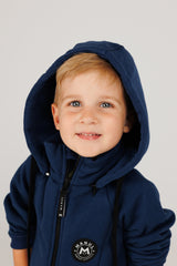 Blueberry by MANUL® – Smart Brushed Cotton Jumpsuit / No BackZip