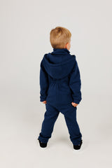 Blueberry by MANUL® – Smart Brushed Cotton Jumpsuit / No BackZip