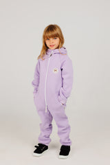 Lavender by MANUL® - Basic BackZip Brushed Cotton Jumpsuit