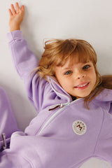 Lavender by MANUL® - Basic BackZip Brushed Cotton Jumpsuit