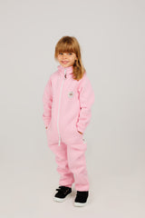 Flamingo by MANUL® - Basic BackZip Brushed Cotton Jumpsuit