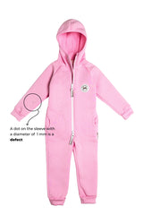 DEFECT! Flamingo by MANUL® – Basic BackZip Brushed Cotton Jumpsuit (Small spot on sleeve)