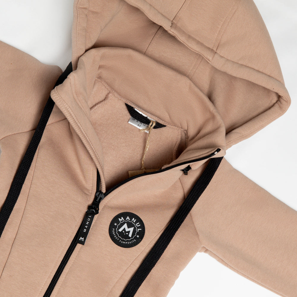 
                      
                        Biscuit by MANUL® - Smart BackZip Brushed Cotton Jumpsuit
                      
                    