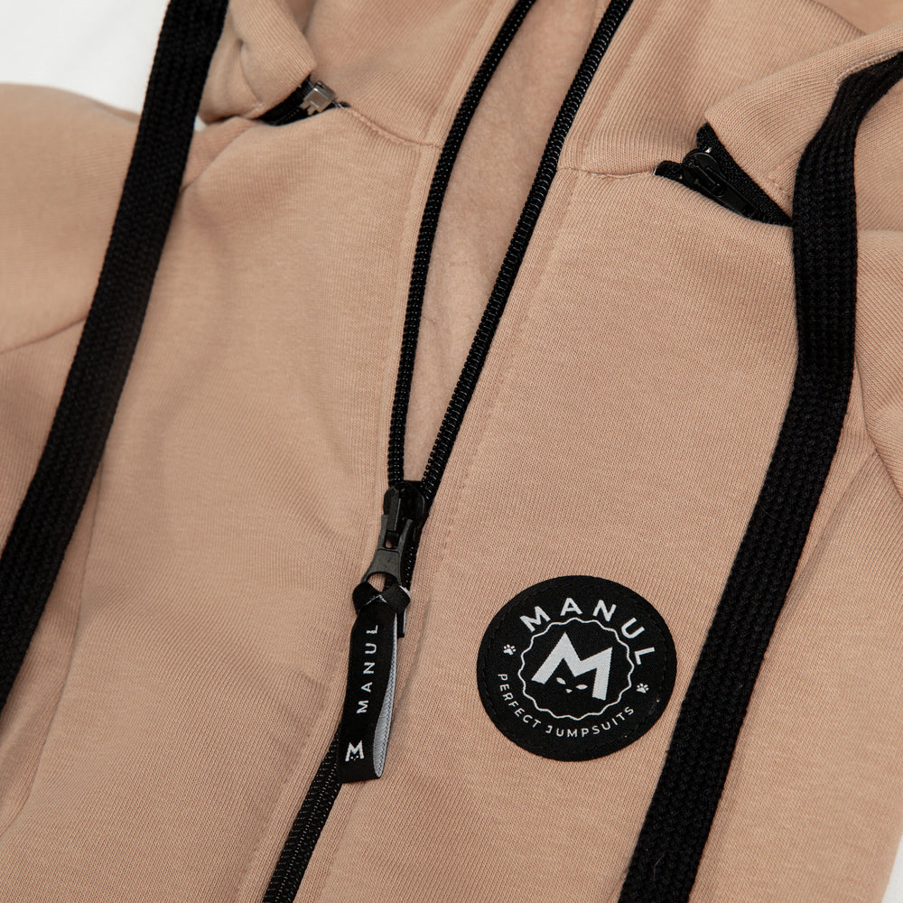 
                      
                        Biscuit by MANUL® - Smart BackZip Brushed Cotton Jumpsuit
                      
                    