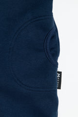 Blueberry by MANUL® - Basic BackZip Brushed Cotton Jumpsuit